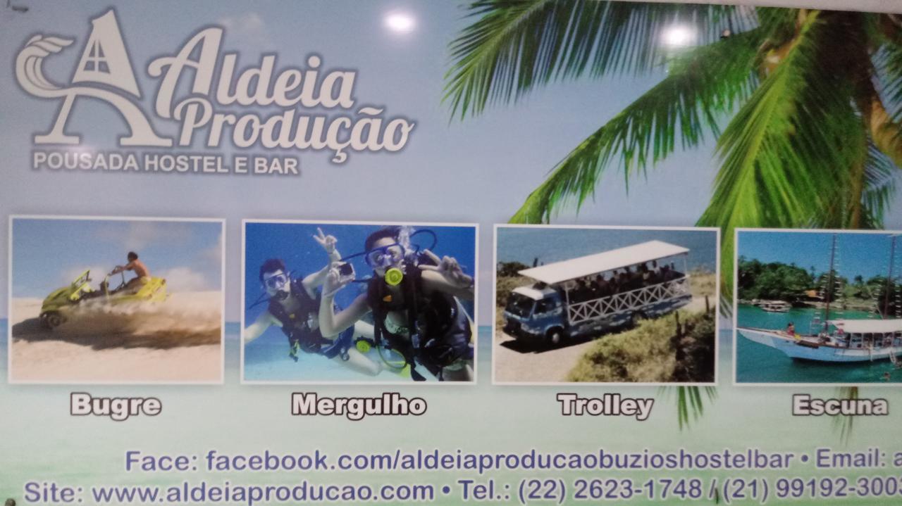 Pousada Hostel E Bar Aldeia Producao Búzios 外观 照片